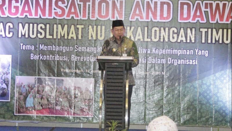 Wali Kota Pekalongan Minta Muslimat Peduli Masalah Sampah dan Kesehatan Anak