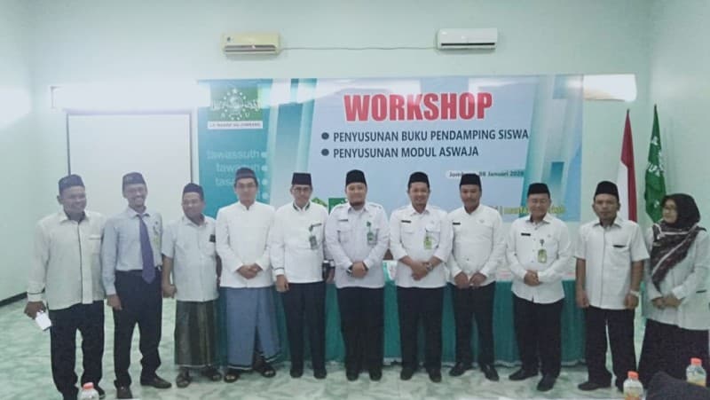 Kuatkan Aswaja, Ma'arif Jombang Susun Buku Pendamping dan Modul