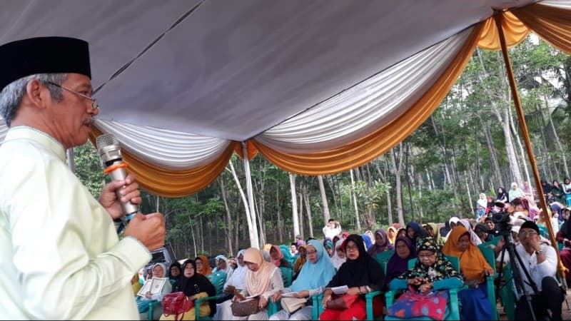 Jihad di Bukit Tursina, Mustasyar NU Pringsewu Kaji Tafsir Surat At-Thariq