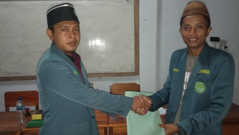 Masdani dan Faridatul Husna Pimpin IPNU-IPPNU Way Kanan