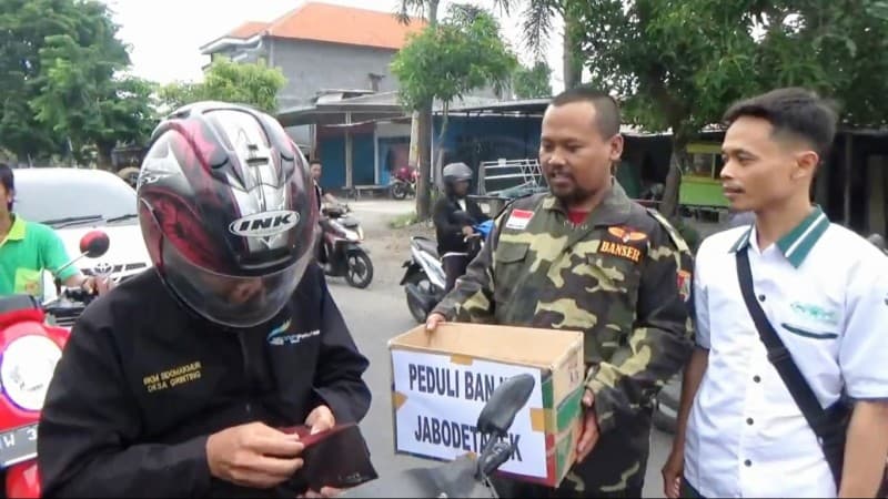 Komunitas Warga Sidoarjo Galang Dana untuk Banjir Jabodetabek