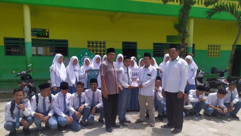 Sasar Sekolah, LAZISNU Sumenep Galang Koin Muktamar NU