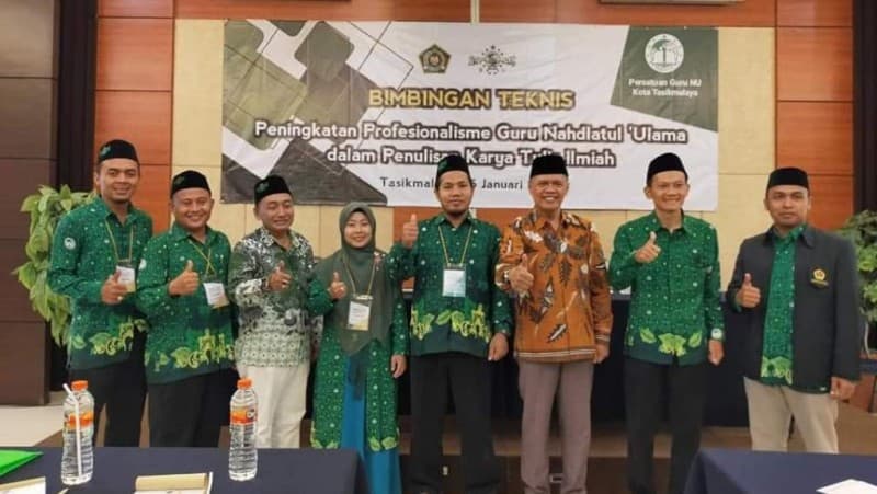 Pergunu Kota Tasikmalaya Gelar Bimtek Penulisan Karya Tulis Ilmiah