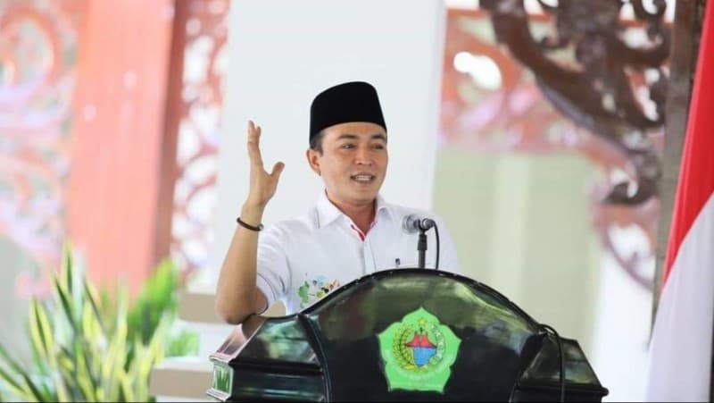 Di Depan Pelajar NU, Bupati Baddrut Ajak Pemuda Bangun Pamekasan
