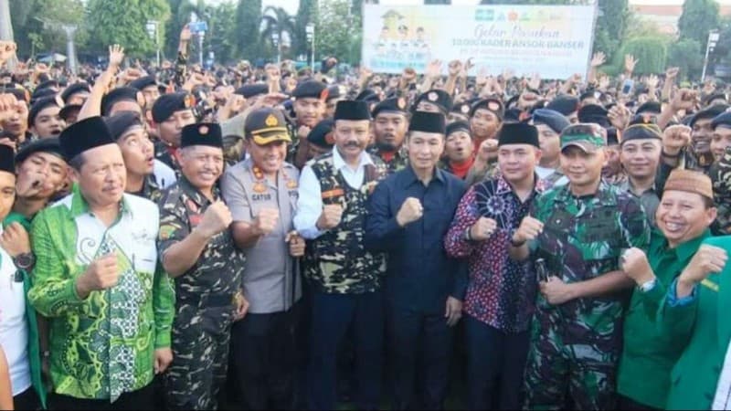 Kasatkornas Banser: Tugas Banser Jaga Aswaja dan NKRI