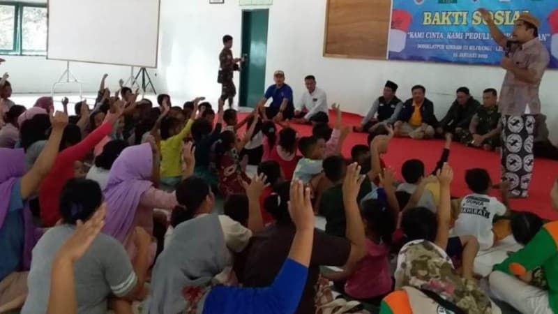 LTM PBNU Bantu Warga Terdampak Banjir di Lebak Banten