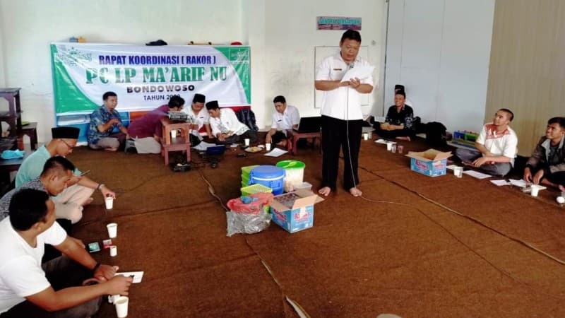 Lembaga di Bawah Ma’arif NU di Bondowoso Hendaknya Perkuat Sinergi