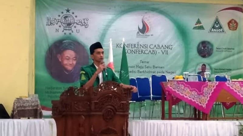 Cucu Pendiri Al-Masthuriyah Pimpin GP Ansor Kabupaten Sukabumi