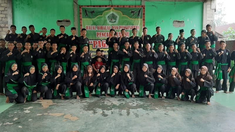 Sukseskan Muktamar, Pendekar Pagar Nusa Lampung Ikuti UKT Angkatan Ke-29