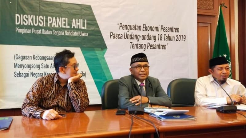 PP ISNU Gelar Diskusi Panel Ahli tentang Penguatan Ekonomi Pesantren