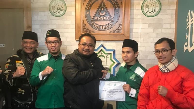 Gus Yaqut Resmikan Kantor GP Ansor Korea Selatan
