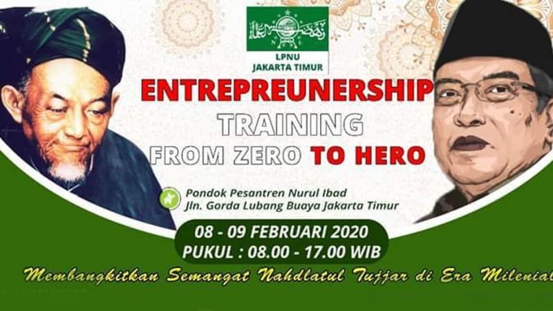 Lahirkan Pengusaha Mandiri, LPNU Jaktim Gelar Pelatihan Kewirausahaan