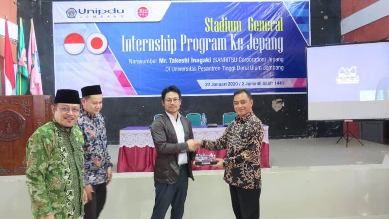 Unipdu Jombang Beri Kesempatan Mahasiswa Magang di Jepang