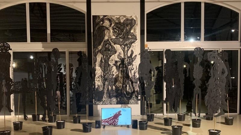 Wayang Karya Kolaborasi Santri Majenang Dipamerkan di Belanda