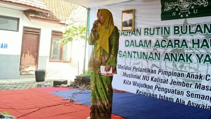 Ketua Muslimat NU Kalisat Jember: Tugas Ibu Mulia Sekaligus Berat