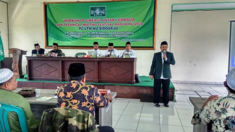 Pastikan Dikelola dengan Baik, NU Sidoarjo Gelar Festival Masjid 