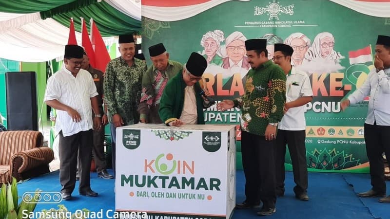 PCNU Sorong Galang Koin Muktamar di Harlah Ke-94 NU