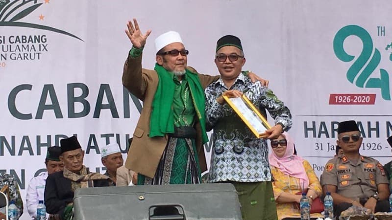 Sah, Rais dan Ketua PCNU Garut Lanjutkan Kepemimpinan di Periode 2020-2024