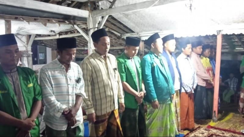 Pengurus Ansor Gro'om Dilantik di Sarang Narkoba