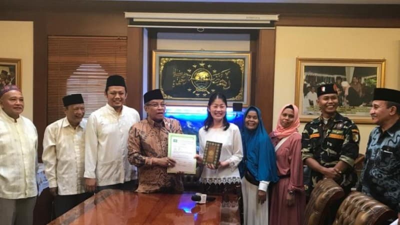 Lagi, Kiai Said Bimbing Warga Jepang Masuk Islam