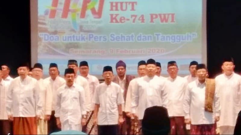  Istighotsah PWI untuk Obati Pers yang Sedang Sakit
