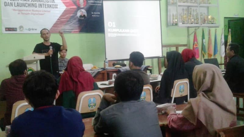 Forum Wartawan Sidoarjo Bekali Mahasiswa Unusida Kemampuan Jurnalistik