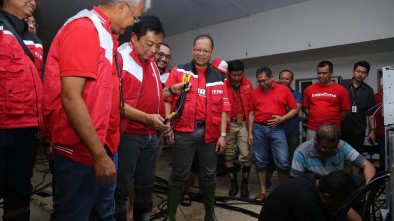 Siaga Banjir, Telkom Siapkan Perangkat Jaringan dan Posko Masyarakat