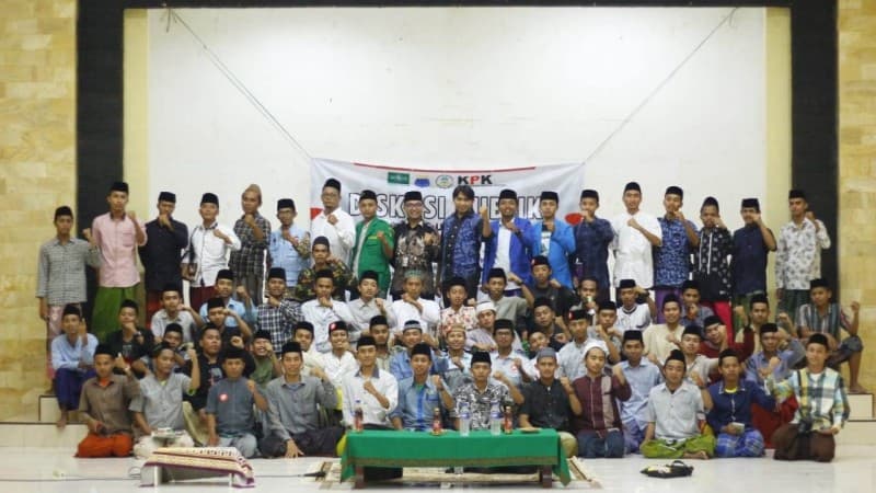 Gandeng PMII Guluk-Guluk, KPK Kampanyekan Perangi Korupsi