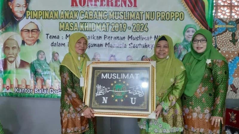 Terpilih lagi, Nyai Imamah Bertekad Maksimalkan Program Muslimat NU Proppo