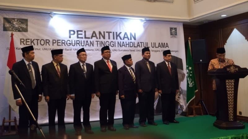 Kiai Said Lantik 7 Rektor PTNU