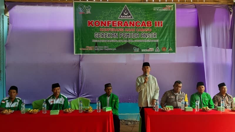 Camat Pangkalan Lada Minta Kerja Sama Ansor dan Pemerintah Terus Ditingkatkan