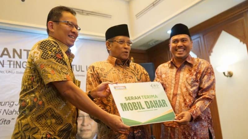 PBNU Lepas Mobil Dahar Bantu Korban Bencana di Palu-Donggala