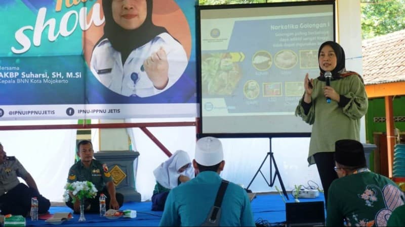 Terobosan IPNU-IPPNU di Mojokerto Wujudkan Milenial Bebas Narkoba