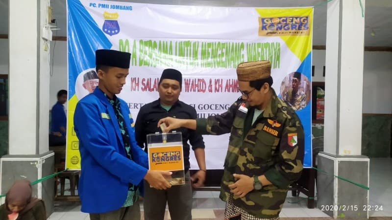 Sukseskan Gerakan Goceng, PMII Jombang Gelar Kirab