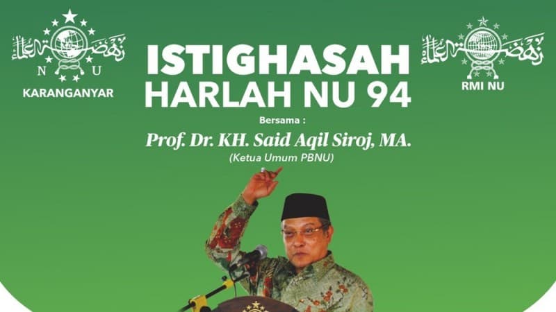 Peluncuran Koin Muktamar NU di Karanganyar Dihadiri Ketum PBNU