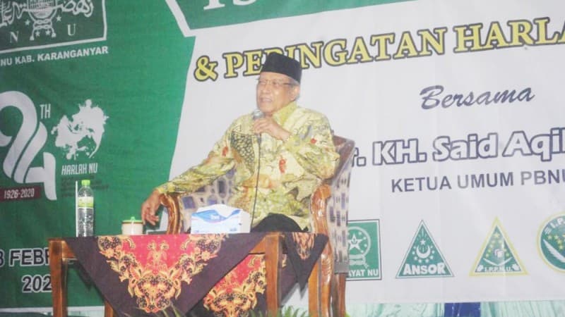 Kiai Said : Martabat Bangsa Tergantung Akhlaknya