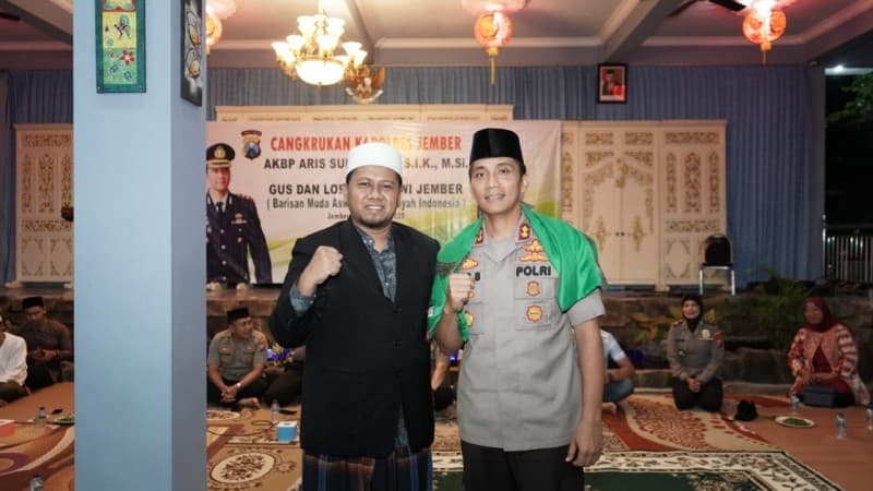 Habib Luthfi ‘Titip’ Kapolres Baru ke Gus dan Lora Jember