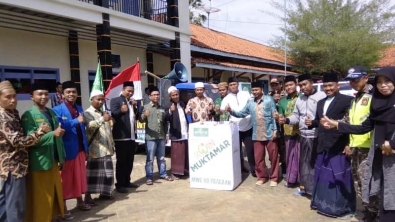 Di Sumenep, Kirab Koin Muktamar Libatkan Lembaga dan Banom