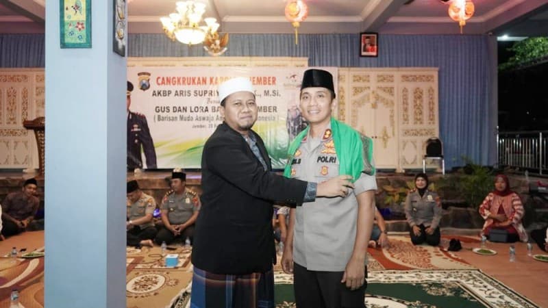 Gus dan Lora Jember Apresiasi Kapolres Jalin Sinergi dengan Kiai