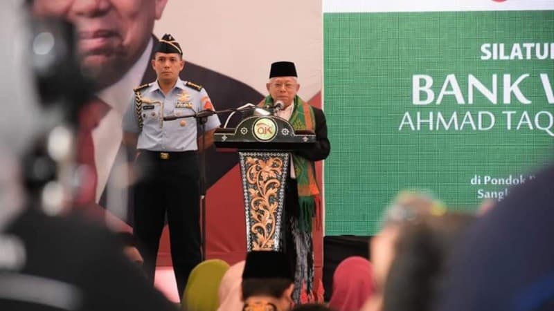 Wapres Resmikan BWM ATQIA Pesantren Al-Manshuriyah Lombok Tengah