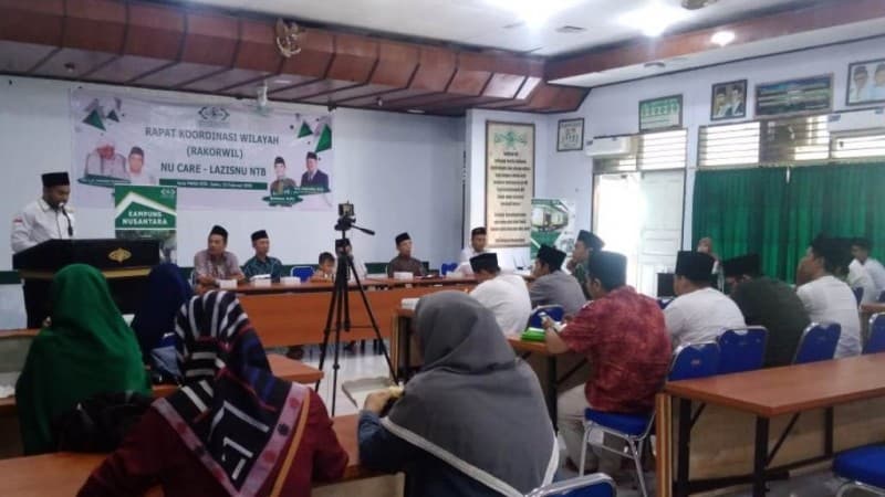 LAZISNU NTB Konsolidasi Gerakan Pengurus Se-Pulau Lombok