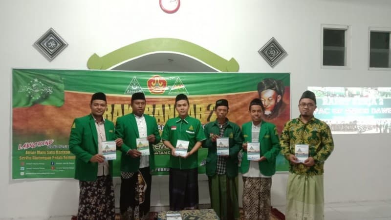 Gelar Rakerancab, PAC Ansor Dawe Kudus Luncurkan Buku Pedoman Administrasi