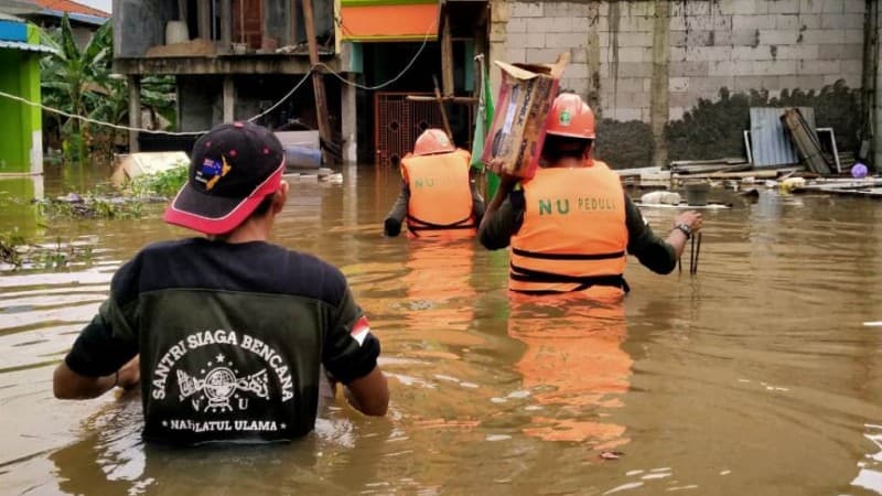 NU Peduli Buka Donasi untuk Korban Banjir Jakarta dan Sekitarnya