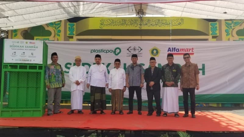 LAZISNU Tangerang Luncurkan Program Pengelolaan Sampah Plastik