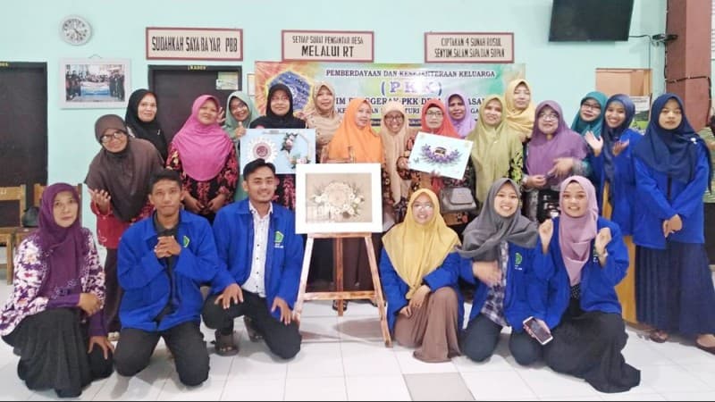 Gandeng NU, IBN Tegal Beri Pelatihan Pembuatan Mahar dan Hantaran Pernikahan