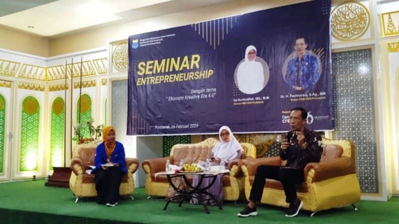 Dekan FEBI IAIN Pontianak: Jiwa Wirausaha Harus Terus Dikembangkan