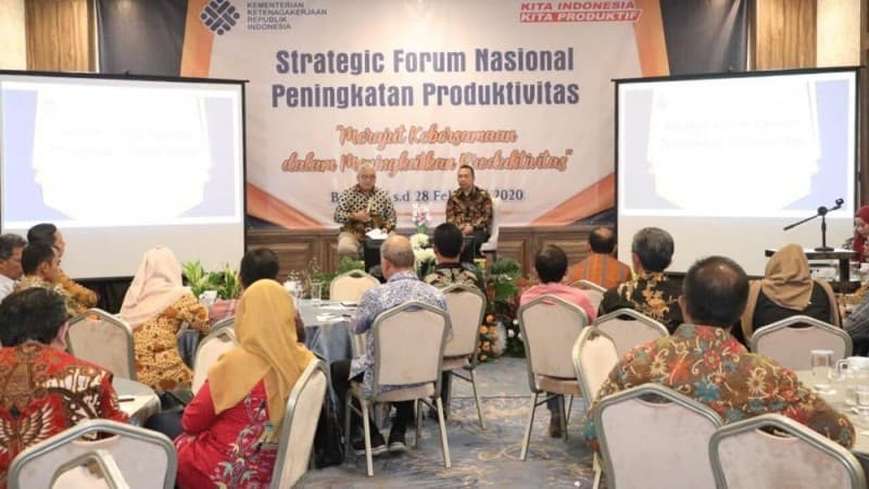 Kemnaker Ajak Pemda Tingkatkan Produktivitas dan Daya Saing Pekerja