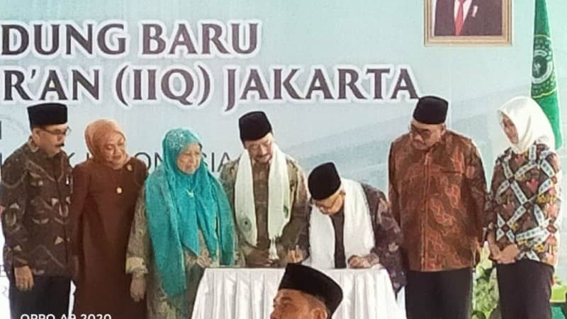 Wapres RI Resmikan Gedung Baru Asrama Institut Ilmu Al-Qur'an Jakarta