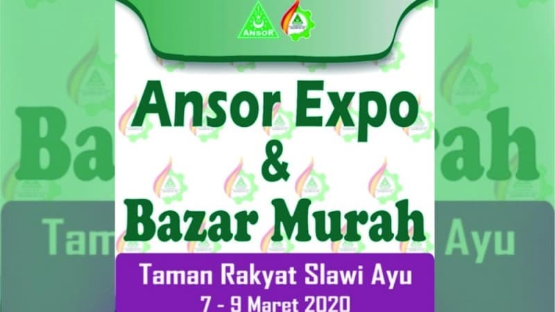 Ansor Expo Bakal Meriahkan Pelantikan PC Ansor Kabupaten Tegal