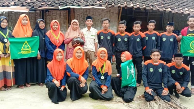 IPNU-IPPNU di Sumenep Peringati Harlah dengan Berbagi Sembako